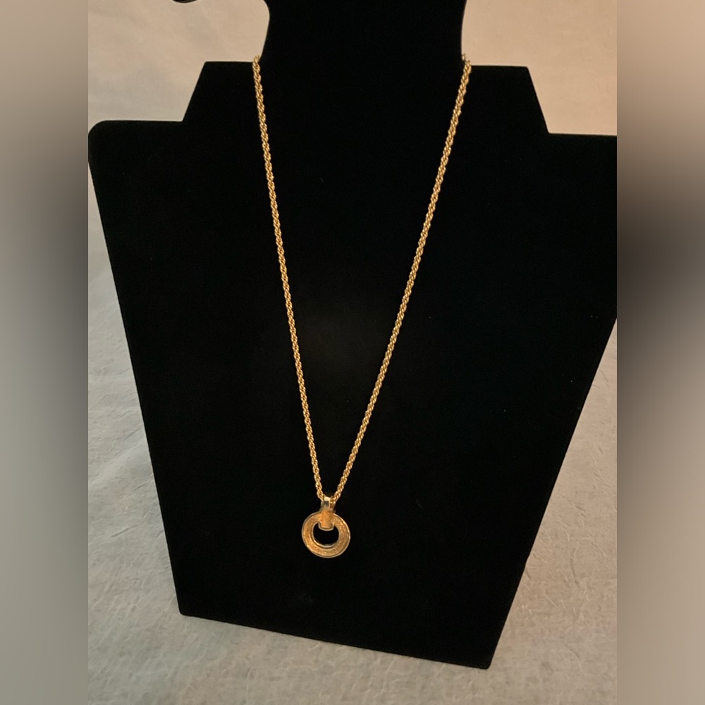 Authentic Christian Dior Gold Necklace - Picture 4 of 6